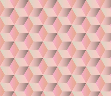 Küpleri ile soyut geometrik arka plan