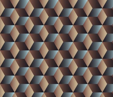 Küpleri ile soyut geometrik arka plan