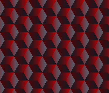 Küpleri ile soyut geometrik arka plan