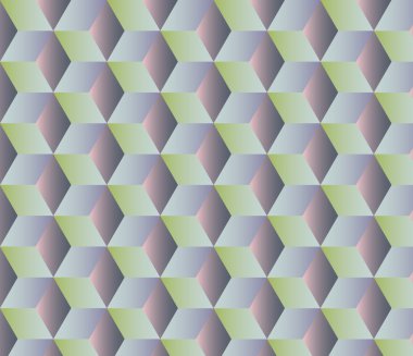 Küpleri ile soyut geometrik arka plan