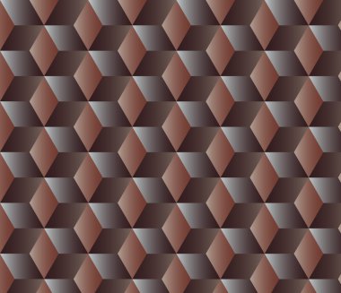 Küpleri ile soyut geometrik arka plan