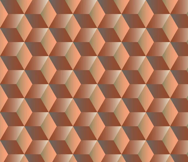 Abstrakter geometrischer Hintergrund mit Würfeln — Stockvektor