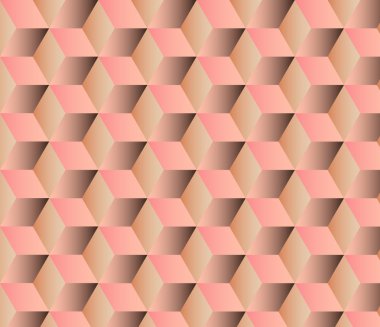 Küpleri ile soyut geometrik arka plan