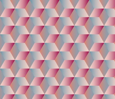 Küpleri ile soyut geometrik arka plan