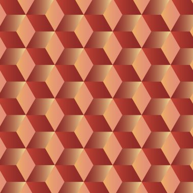 Küpleri ile soyut geometrik arka plan 