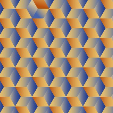Küpleri ile soyut geometrik arka plan 