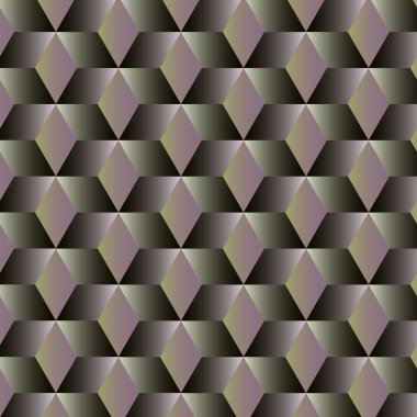 Küpleri ile soyut geometrik arka plan