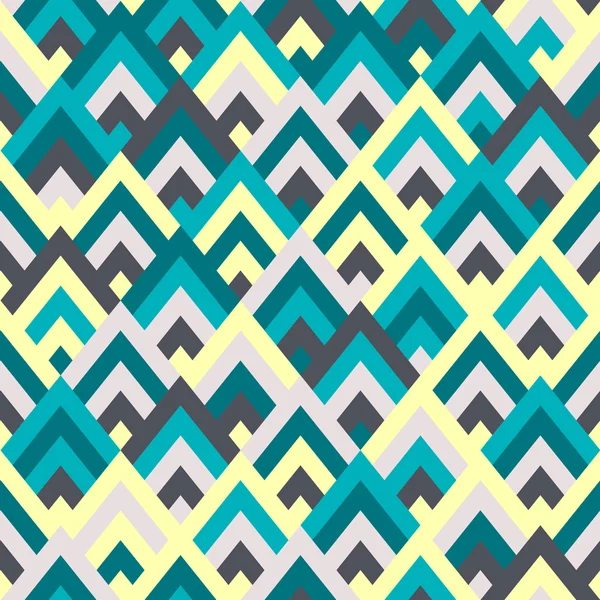 Sans couture vecteur géométrique losange couleur motif arrière-plan — Image vectorielle