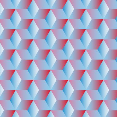 Küpleri ile soyut geometrik arka plan 