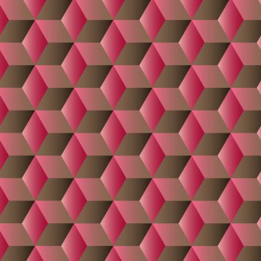 Küpleri ile soyut geometrik arka plan 