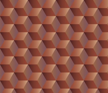 Küpleri ile soyut geometrik arka plan