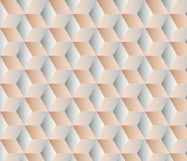 Küpleri ile soyut geometrik arka plan