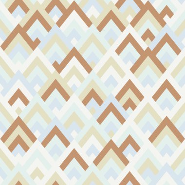 Dikişsiz vektör geometrik rhombus renk desen arka plan