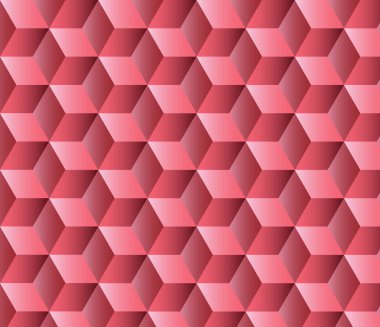 Küpleri ile soyut geometrik arka plan