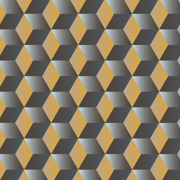 Fond géométrique abstrait avec cubes — Image vectorielle
