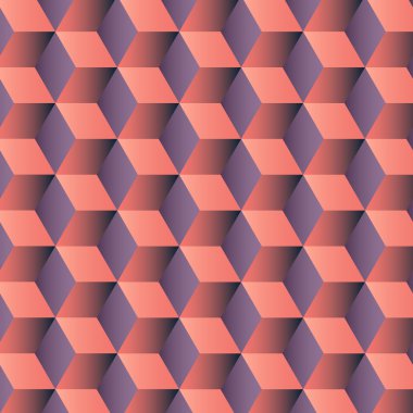 Küpleri ile soyut geometrik arka plan 