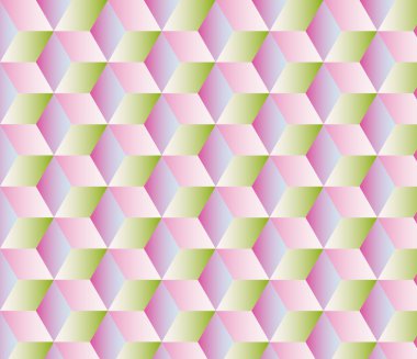 Küpleri ile soyut geometrik arka plan