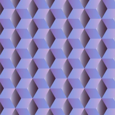 Küpleri ile soyut geometrik arka plan 