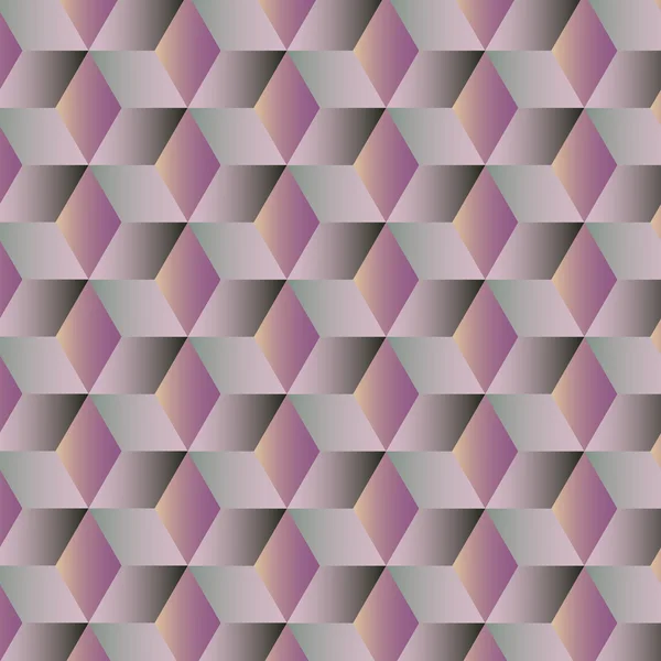 Abstrakt geometrisk bakgrund med kuber — Stock vektor