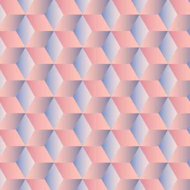 Küpleri ile soyut geometrik arka plan 