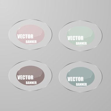 Vektör Infographic. afiş ayarlayın. Cam