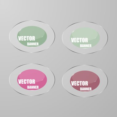 Vektör Infographic. afiş ayarlayın. Cam