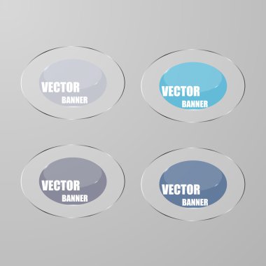 Vektör Infographic. afiş ayarlayın. Cam