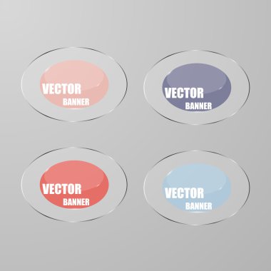 Vektör Infographic. afiş ayarlayın. Cam