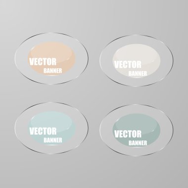 Vektör Infographic. afiş ayarlayın. Cam