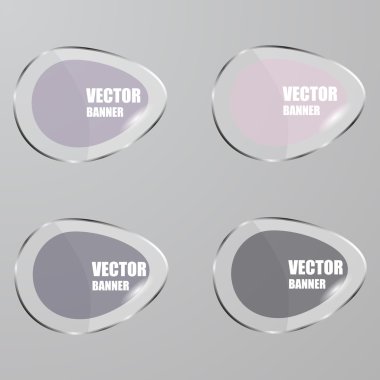 Vektör Infographic. afiş ayarlayın. Cam