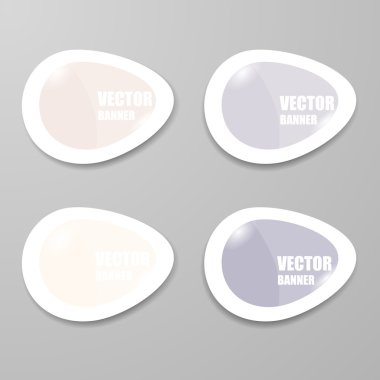 Vektör Infographic origami afiş set