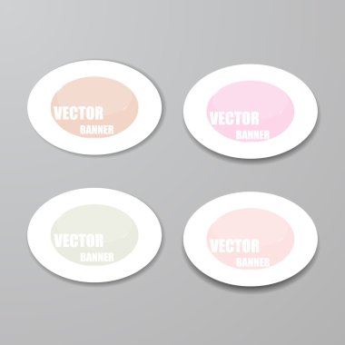 Vektör Infographic origami afiş set