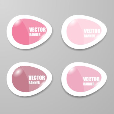 Vektör Infographic origami afiş set