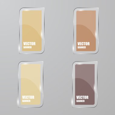 Vektör Infographic. afiş ayarlayın. Cam