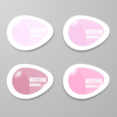 Vektör Infographic origami afiş set