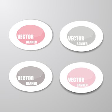 Vektör Infographic origami afiş set