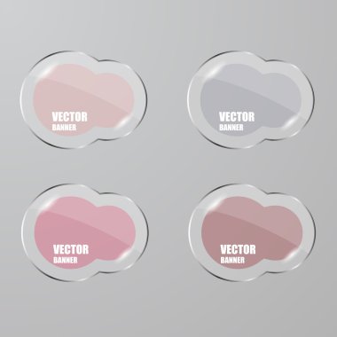 Vektör Infographic. afiş ayarlayın. Cam