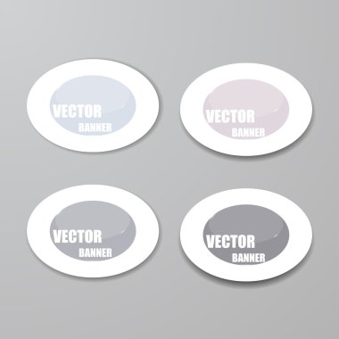 Vektör Infographic origami afiş set