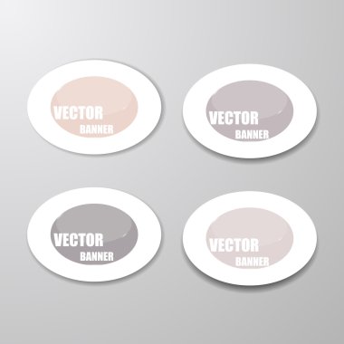 Vektör Infographic origami afiş set