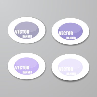 Vektör Infographic origami afiş set