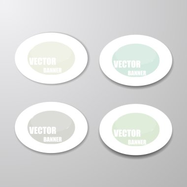 Vektör Infographic origami afiş set