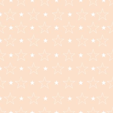 Pastel tonlarda yıldız ile soyut desen