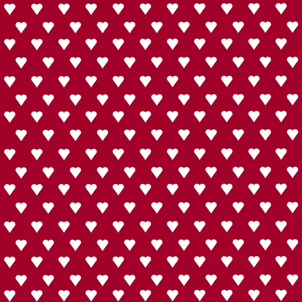 Modèle vectoriel sans couture avec des cœurs blancs sur fond pastel — Image vectorielle
