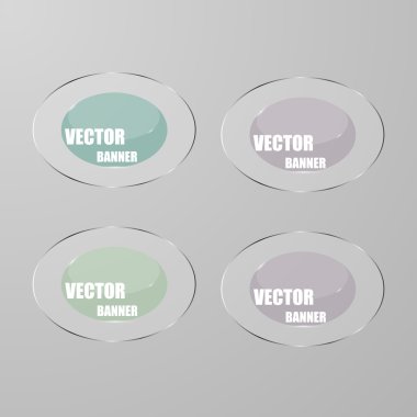 Vektör Infographic. afiş ayarlayın. Cam