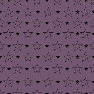 Yıldızlı soyut desen