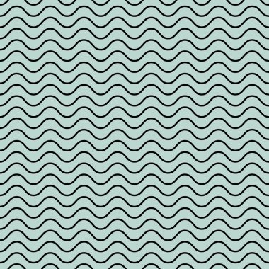 vektör Dikişsiz soyut desen, dalgalar