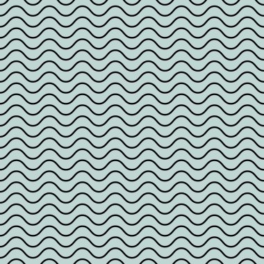 vektör Dikişsiz soyut desen, dalgalar