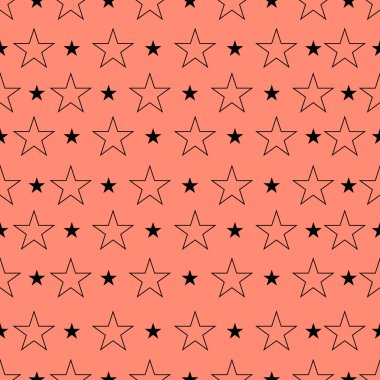 Yıldız deseni. Yıldız arka plan. Yıldız sanat. Vektör çizim, ep