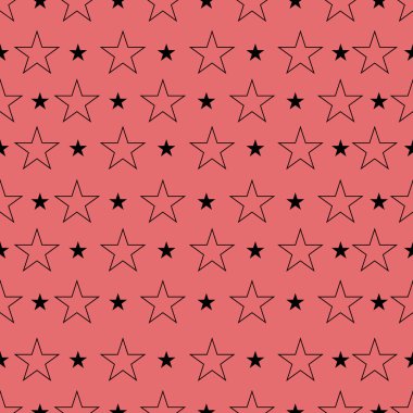 Yıldız deseni. Yıldız arka plan. Yıldız sanat. Vektör çizim, ep