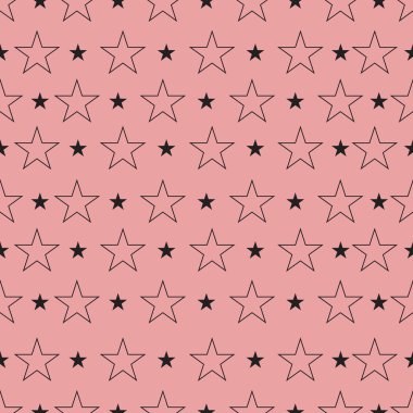 Yıldız deseni. Yıldız arka plan. Yıldız sanat. Vektör çizim, ep